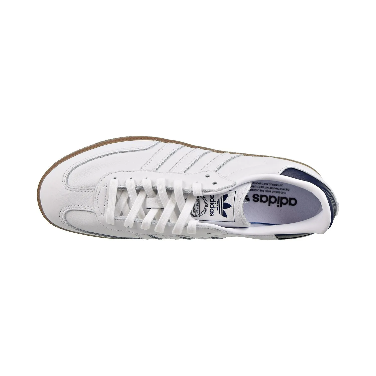 Adidas Samba OG Mens Shoes Footwear White/Collegiate Navy/Gum