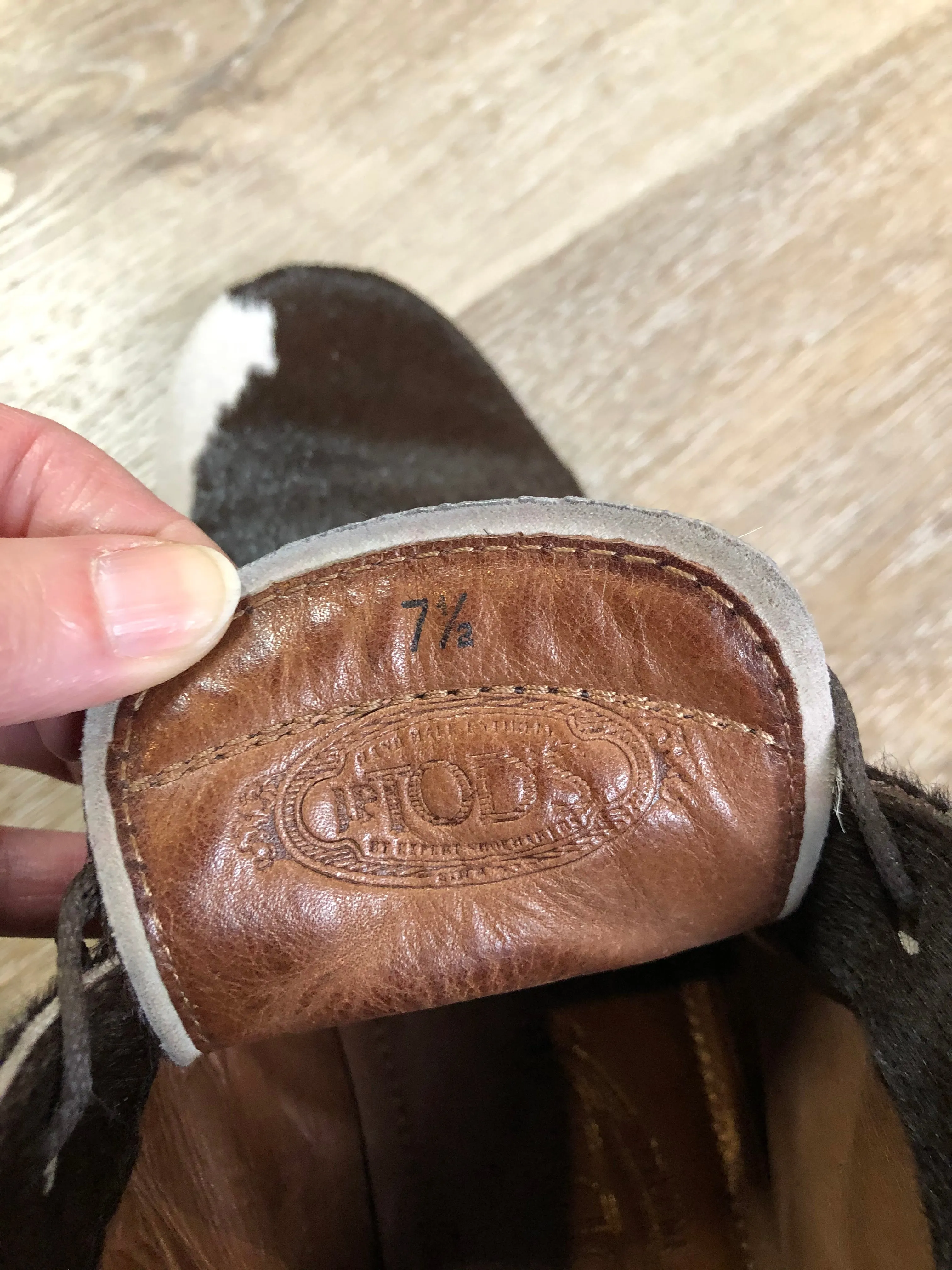 Barrington Vintage JP Tod’s Cowhide Chukka Boots, Made in Italy, US 7.5 Womens/ EUR 38 BARRINGTON
