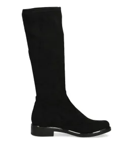 Caprice Women's Tall Stretch Boots- Black