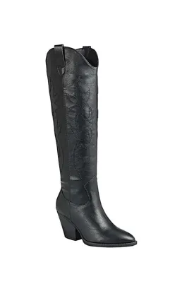 Casual Knee High Western Boots