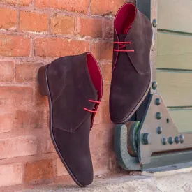 Chukka-Lux Suede, Dark Brown-Wholesale