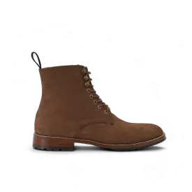 Combat Boots Classique – Nubuck Caramel - Yanni.