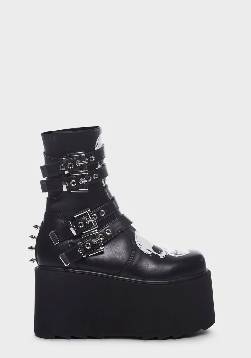 Contained Platform Boots