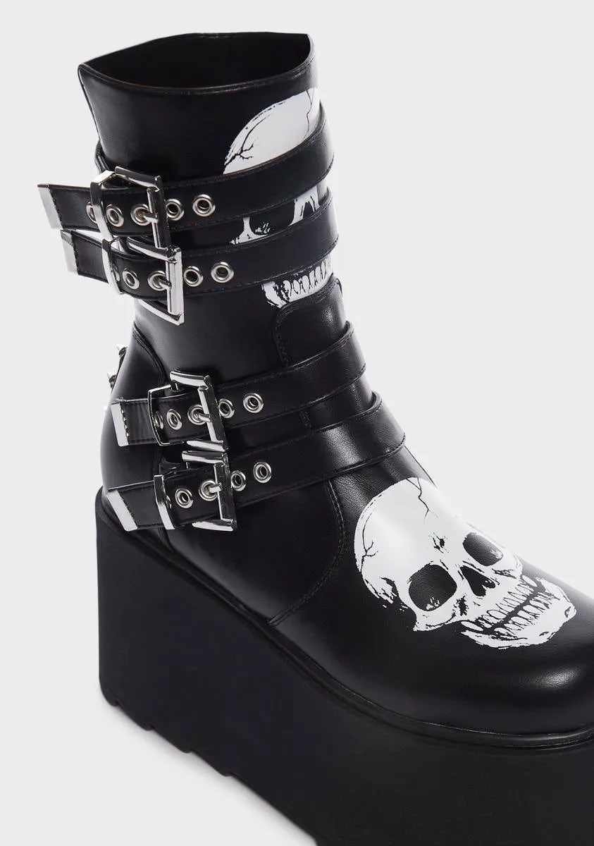 Contained Platform Boots