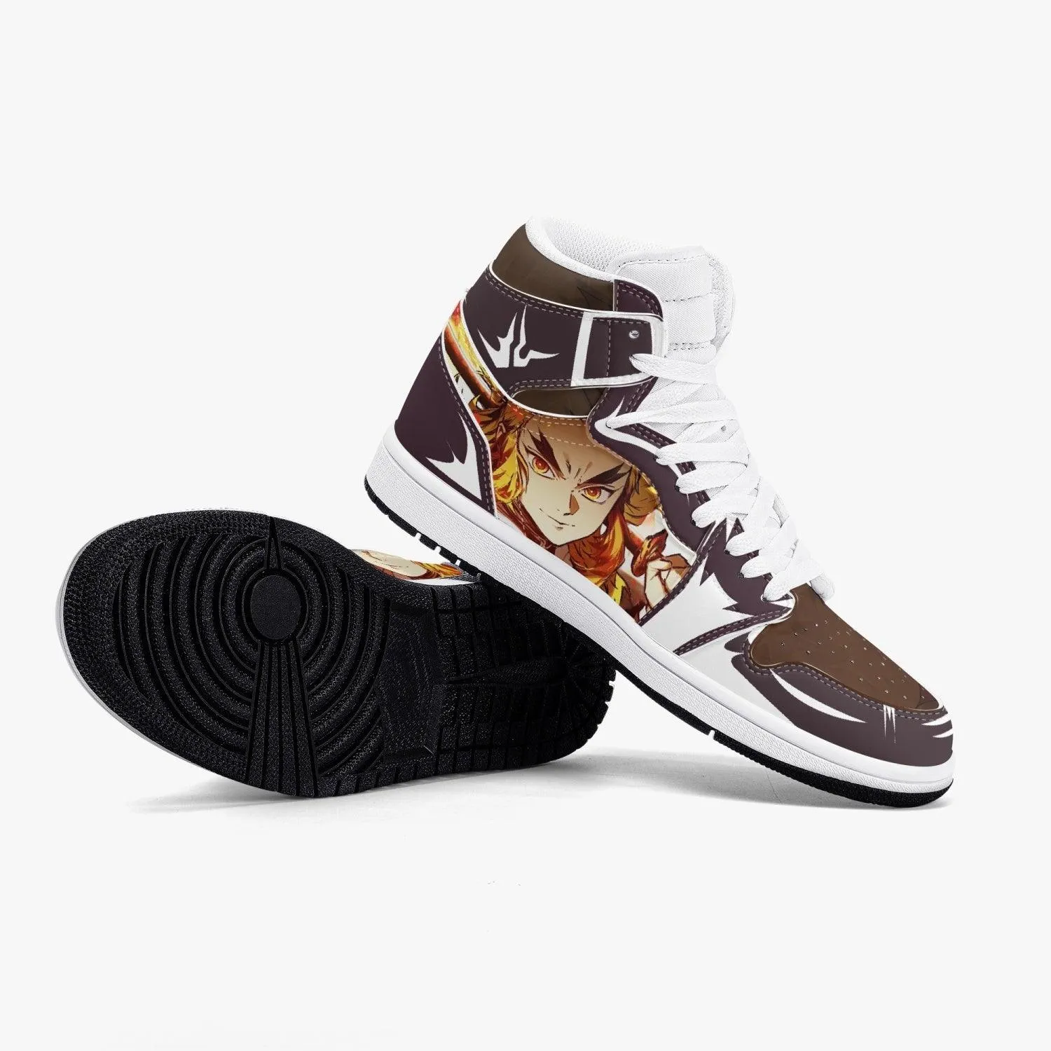 Demon Slayer Kyojuro Rengoku JD1 Mid Anime Shoes