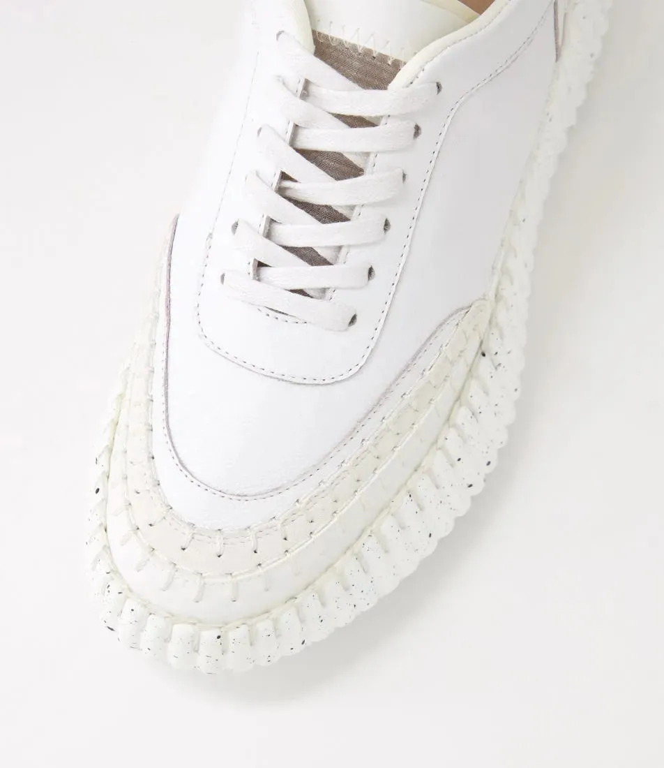 Django and Juliette | Copen White Leather Sneakers
