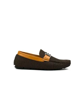 Double H Buckle Loafer Tan