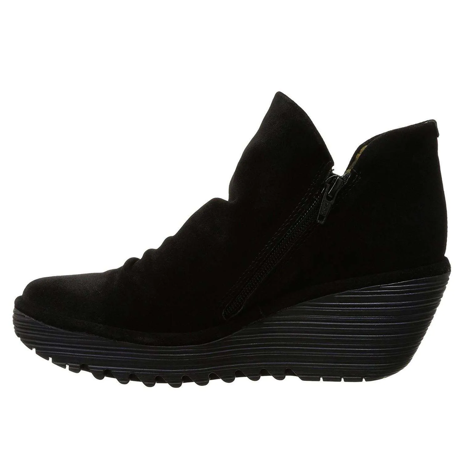Fly London Yip Oiled Suede Women's Zip Up Ankle Boots