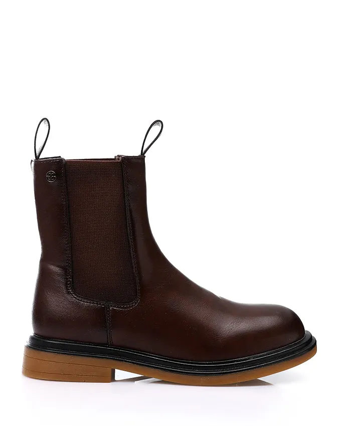 GOR-DVTH-005 Leather Half Boot