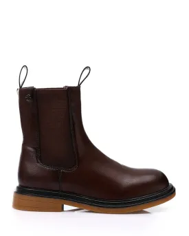 GOR-DVTH-005 Leather Half Boot