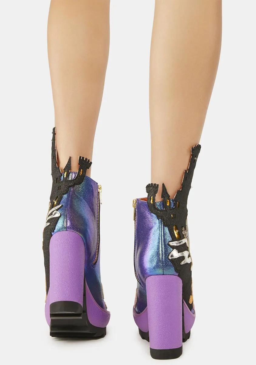 Hold On Gang Platform Boots