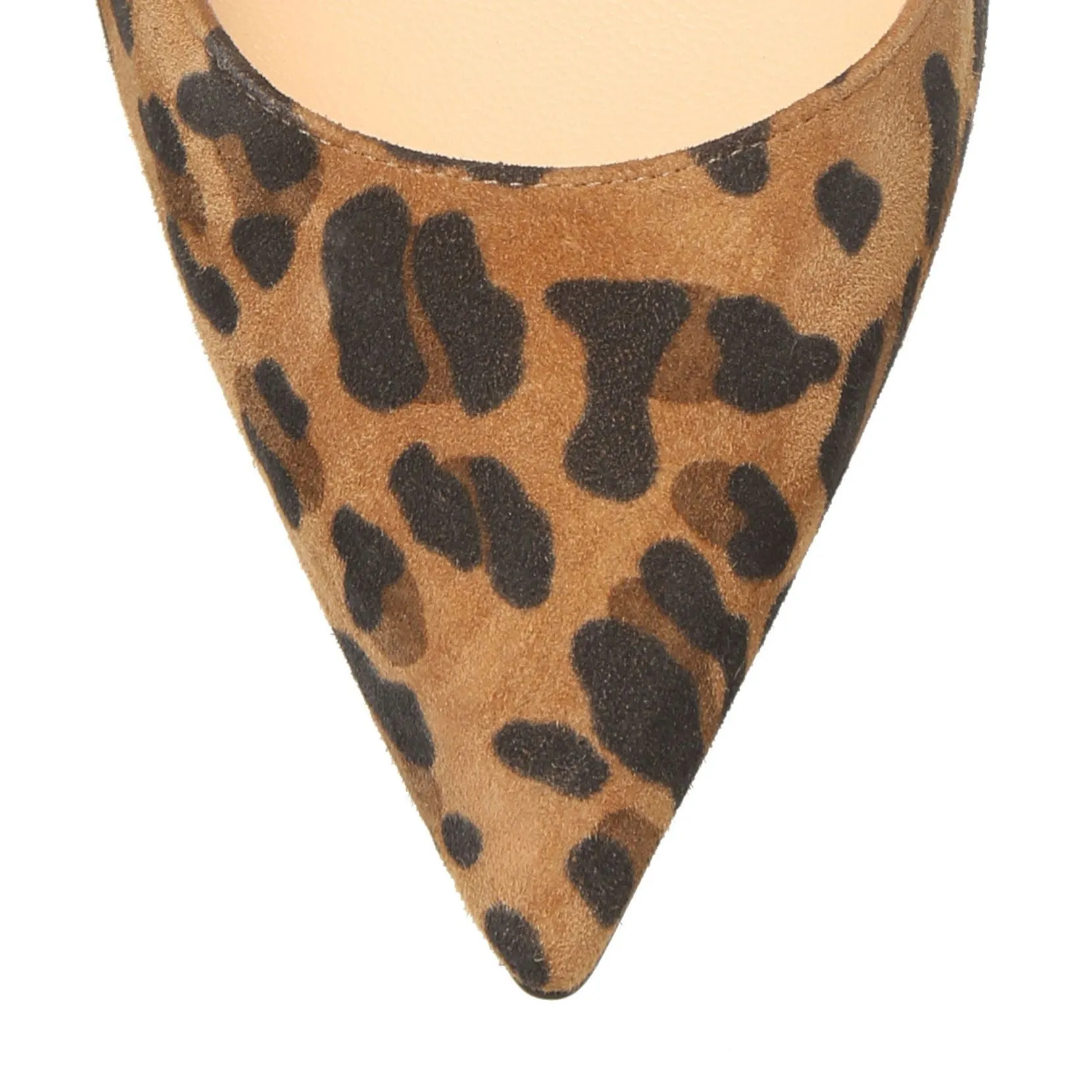 Kate 100 suede leopard pumps