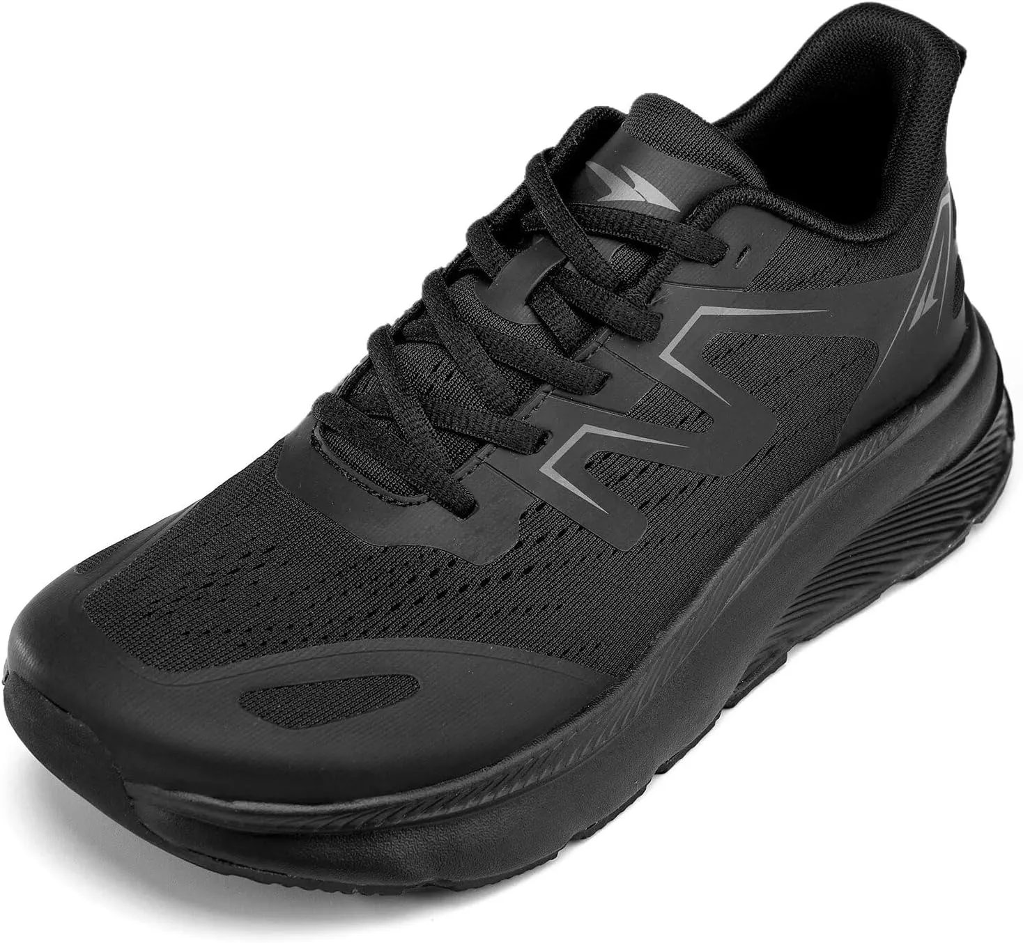 KDN Men's Road Running Shoes Wide Toe Box Shoes for Men Walking Sneakers Gym Workout Tennis Shoes for Wide Feet