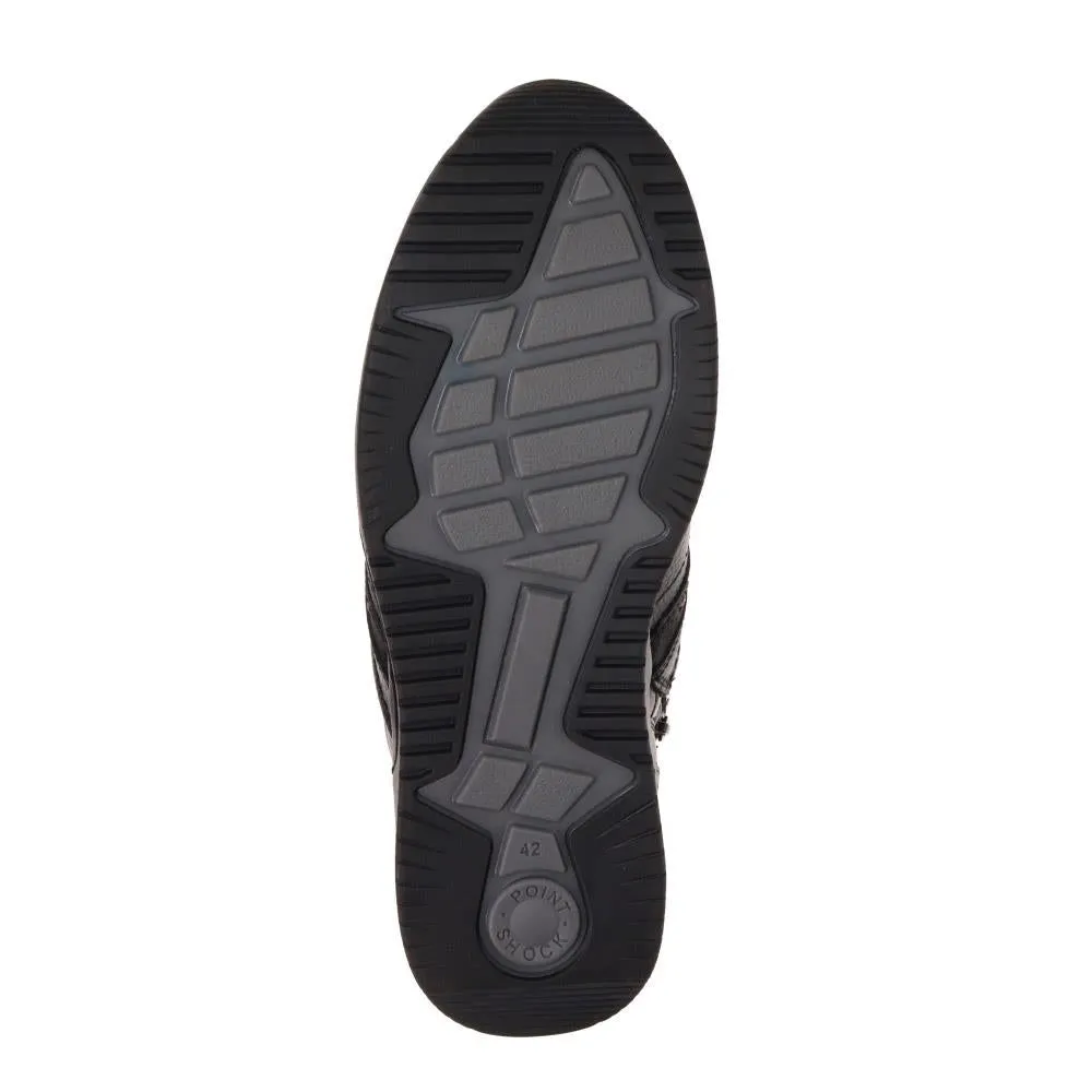 Lace-Up Leather Ankle Boots - PARK40052 / 325 809