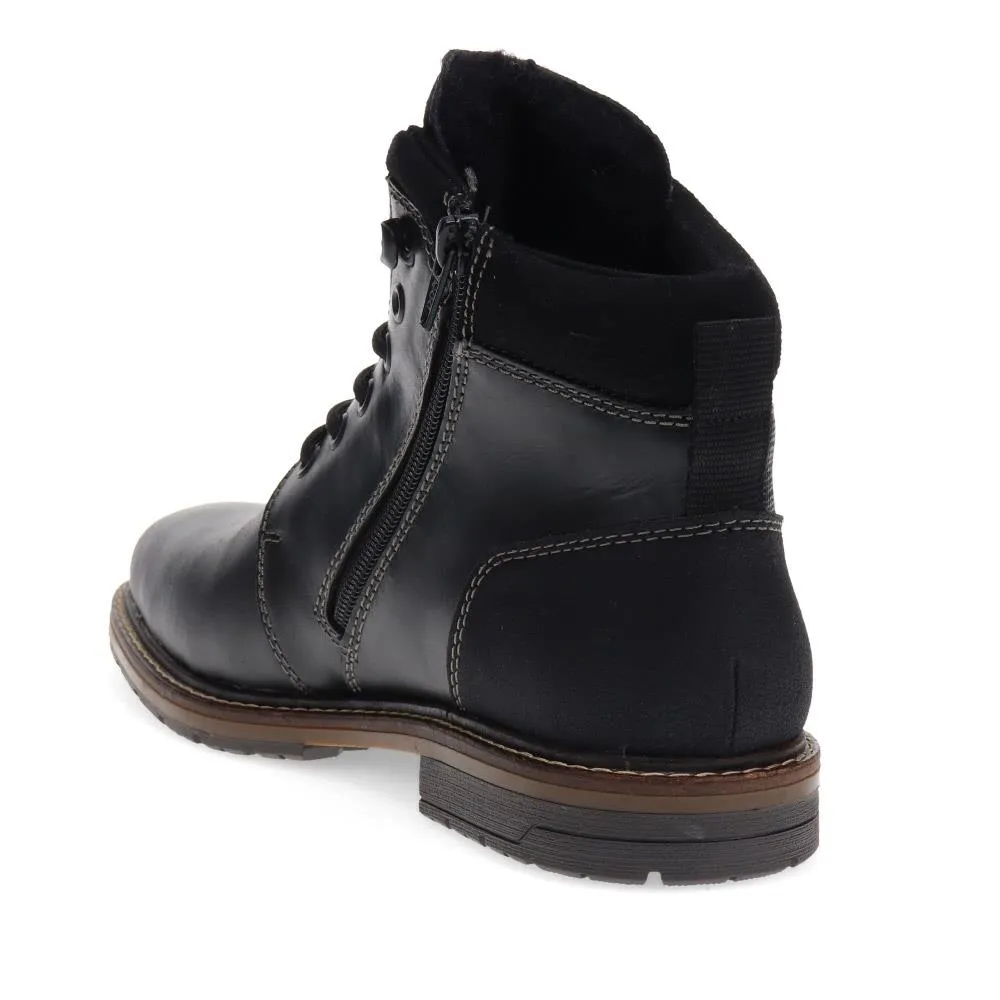 Leather Casual Lace-Up Boots - RKR40514 / 325 911