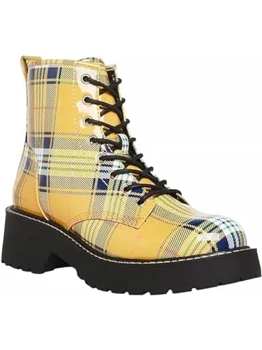 Madden Girl Womens' Carra Combat & Lace-up Boots