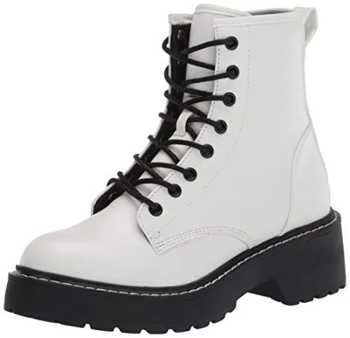 Madden Girl Womens' Carra Combat & Lace-up Boots