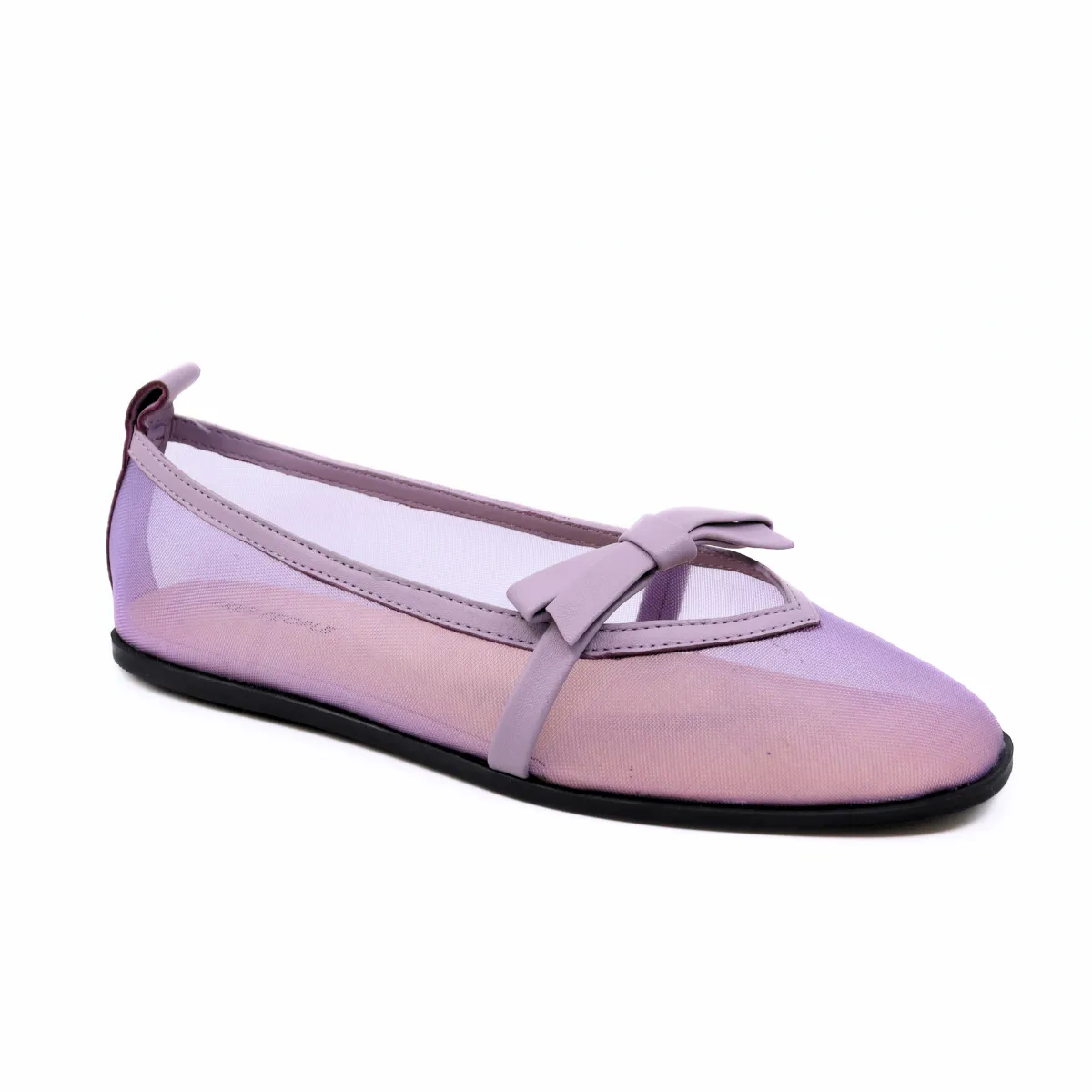 Mesh Mania Bow Flat Stormy