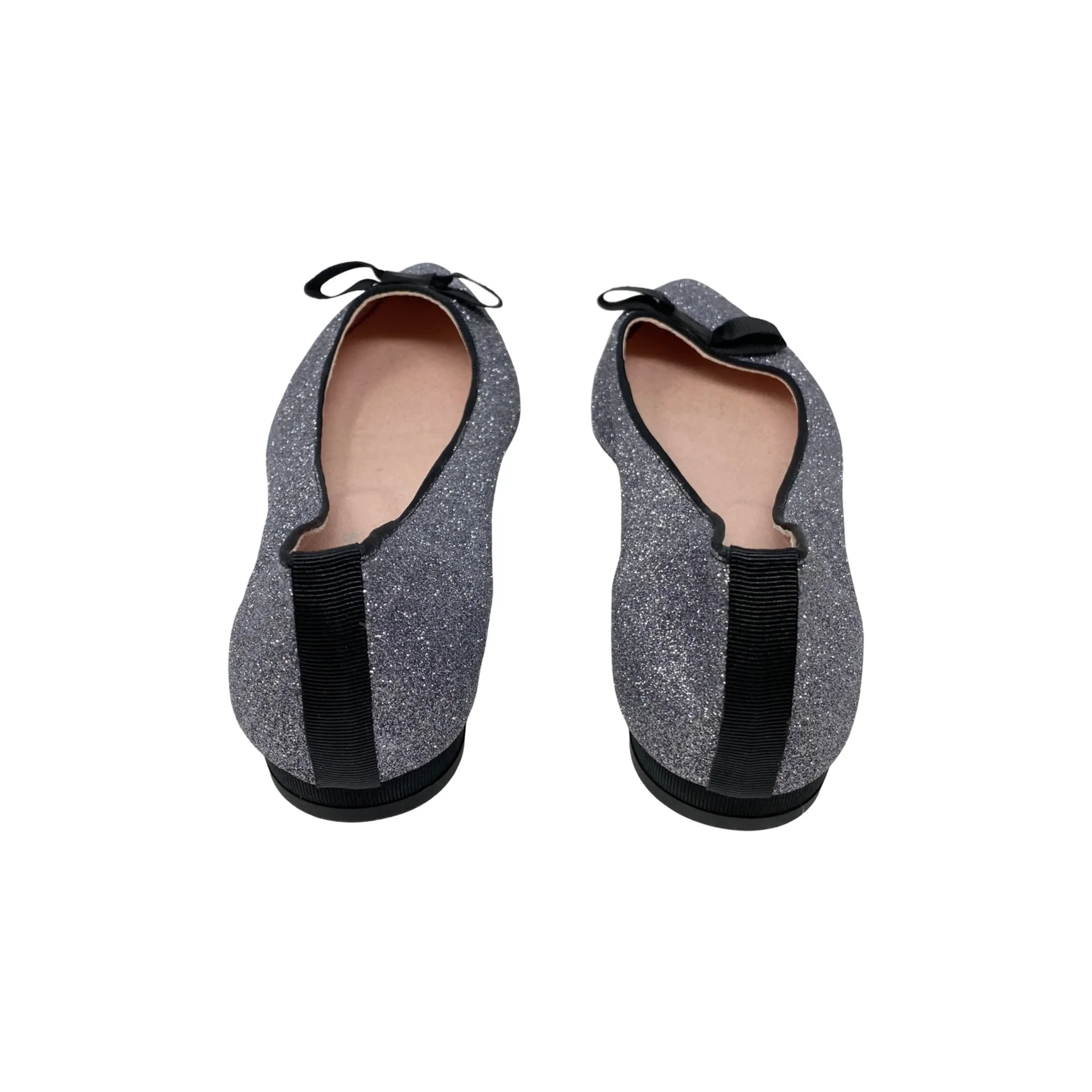 Nicky Hilton x French Sole Theodora Glitter Flats