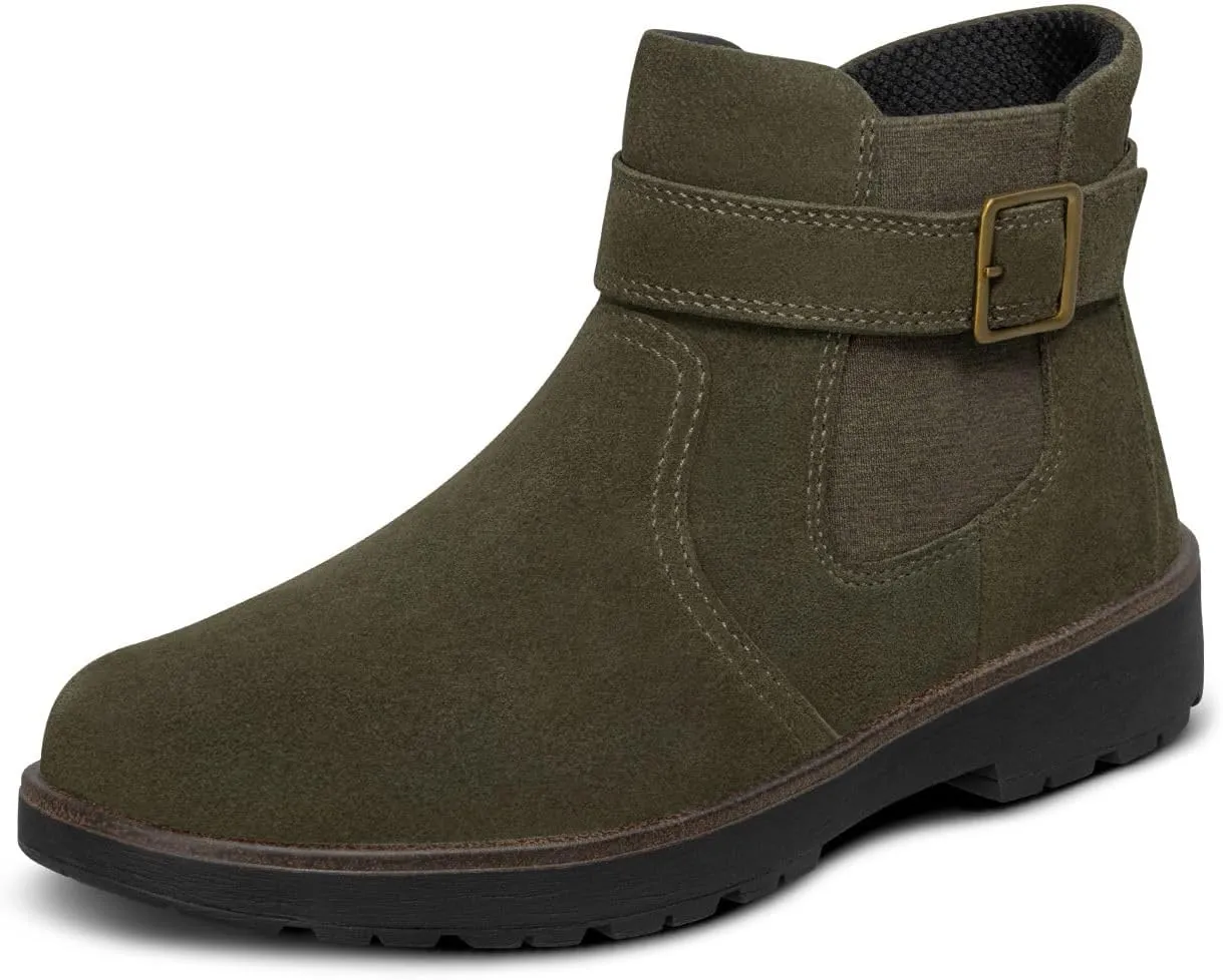 Orthofeet Women's Orthopedic Scarlett Slip-On Shoes with Zipper Closure