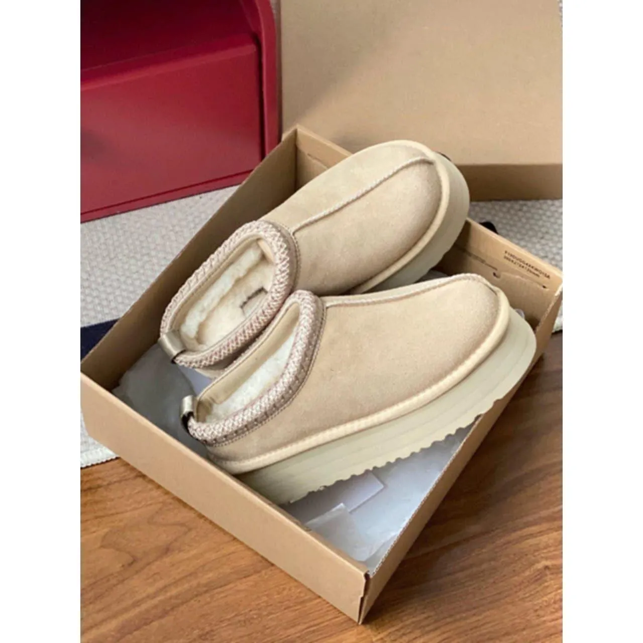 Platform Ankle Push-in Sandals
