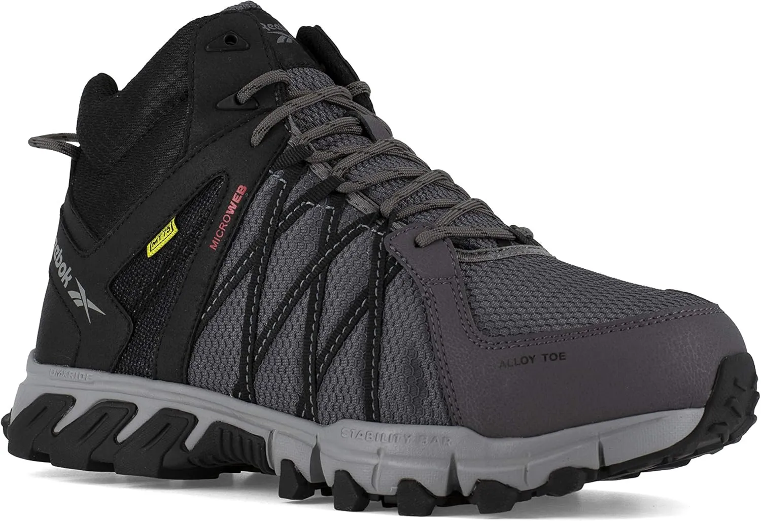 Reebok Men's Rb3410 Trailgrip Athletic Work Construction Boot Taupe Safety