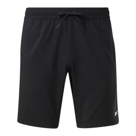 Reebok Men's Standard Workout Ready Woven Shorts, Black, M