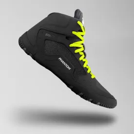 Ringerschuhe Phantom TACTIC - Schwarz/Neon Gelb