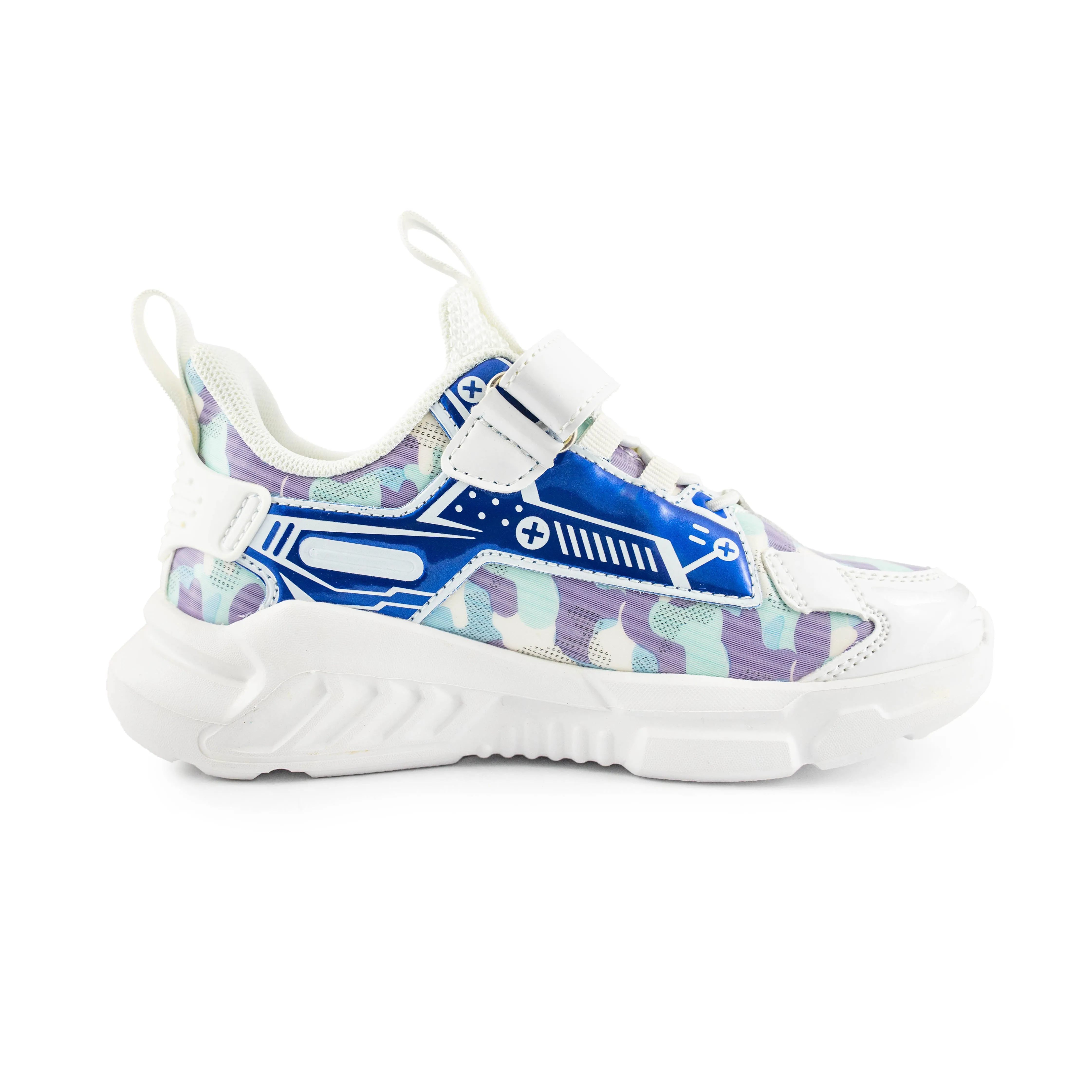 Shaoowfax Kids' Fashion Children's Sports Shoes Boys Running Sports Shoes - UK143050 White/Blue