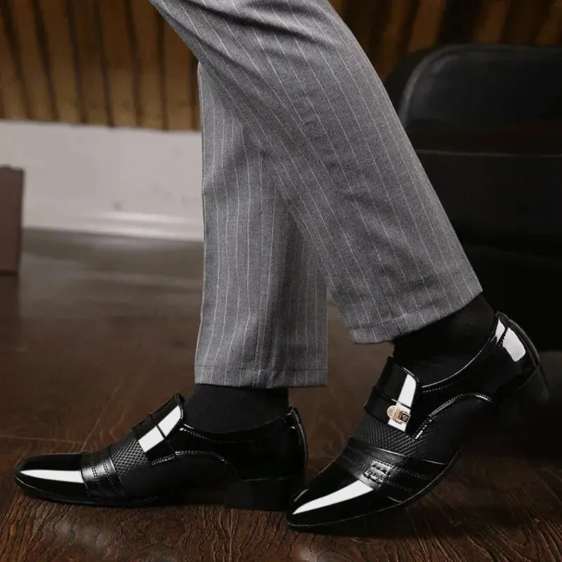 Shoes Men Slip on Men Dress Oxfords Fashion Business Dress Men Shoes