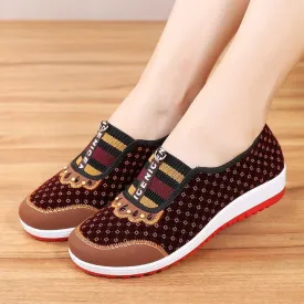 Slip On Elastic Walking Shoes