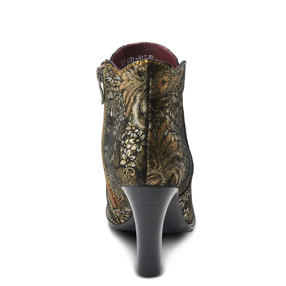 Spring Step Shoes L'Artiste Smokinhot Women's Multi Color Leather Heeled Boots