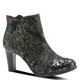 Spring Step Shoes L'Artiste Smokinhot Women's Multi Color Leather Heeled Boots