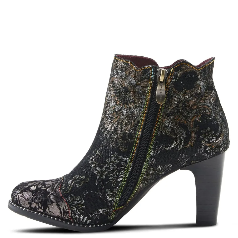 Spring Step Shoes L'Artiste Smokinhot Women's Multi Color Leather Heeled Boots