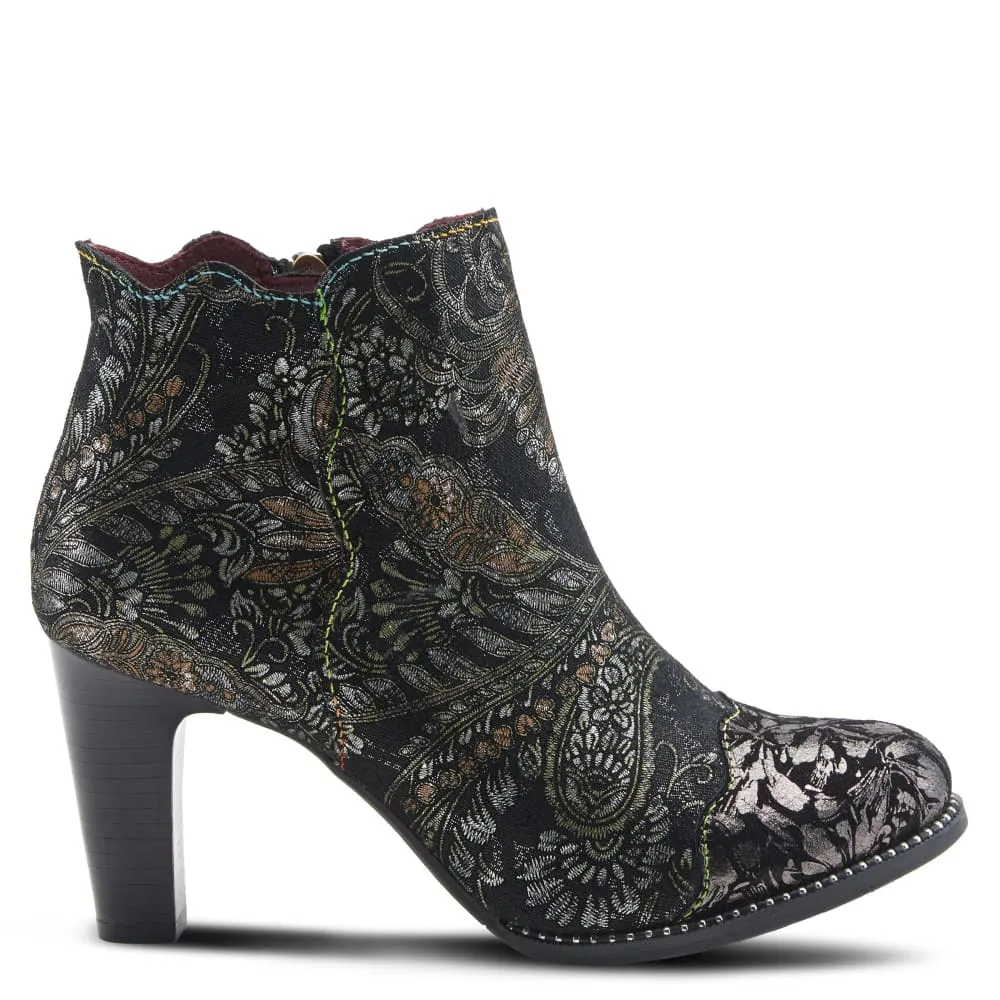 Spring Step Shoes L'Artiste Smokinhot Women's Multi Color Leather Heeled Boots