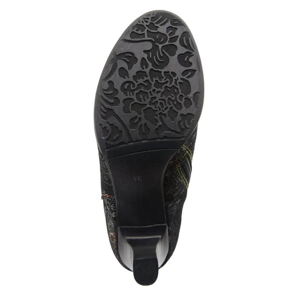 Spring Step Shoes L'Artiste Smokinhot Women's Multi Color Leather Heeled Boots