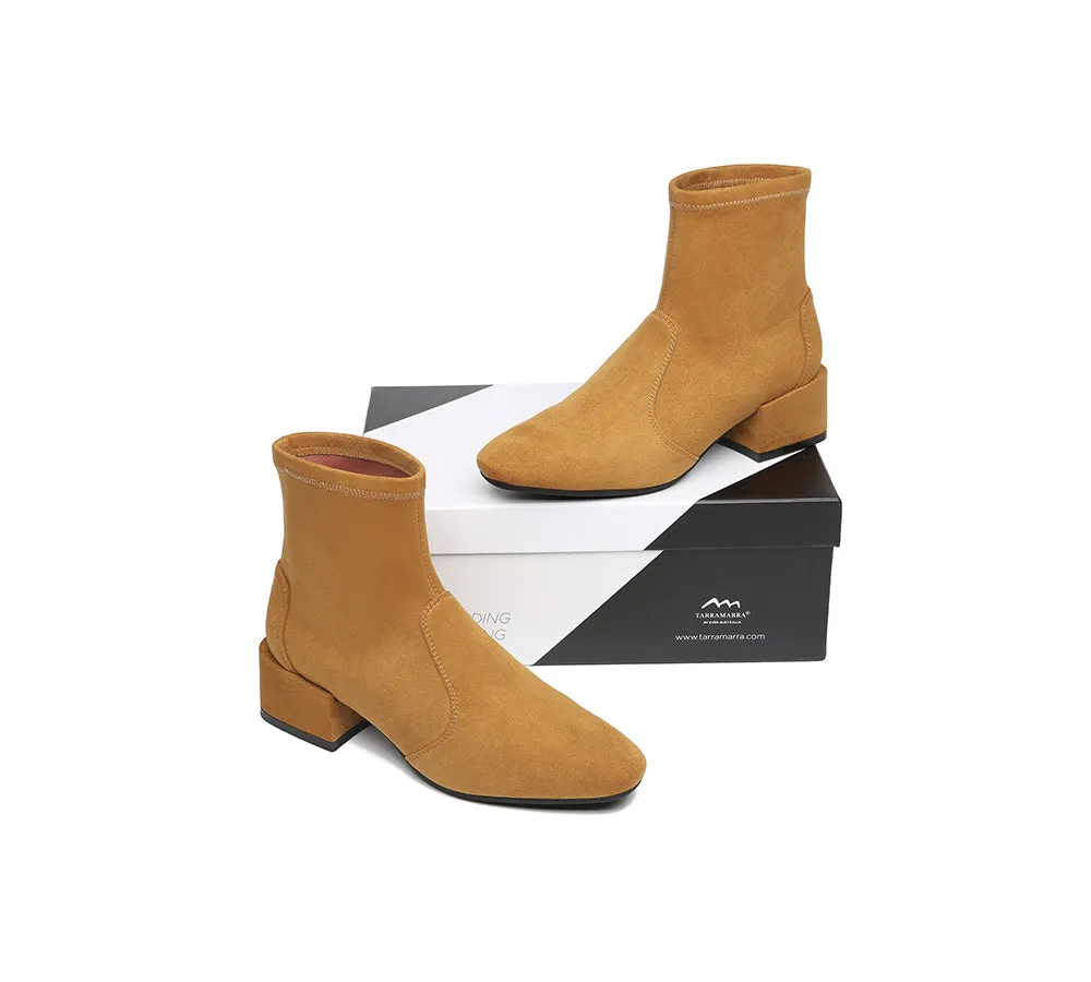 TARRAMARRA® Women Microsuede Ankle Sock Boots Kenia