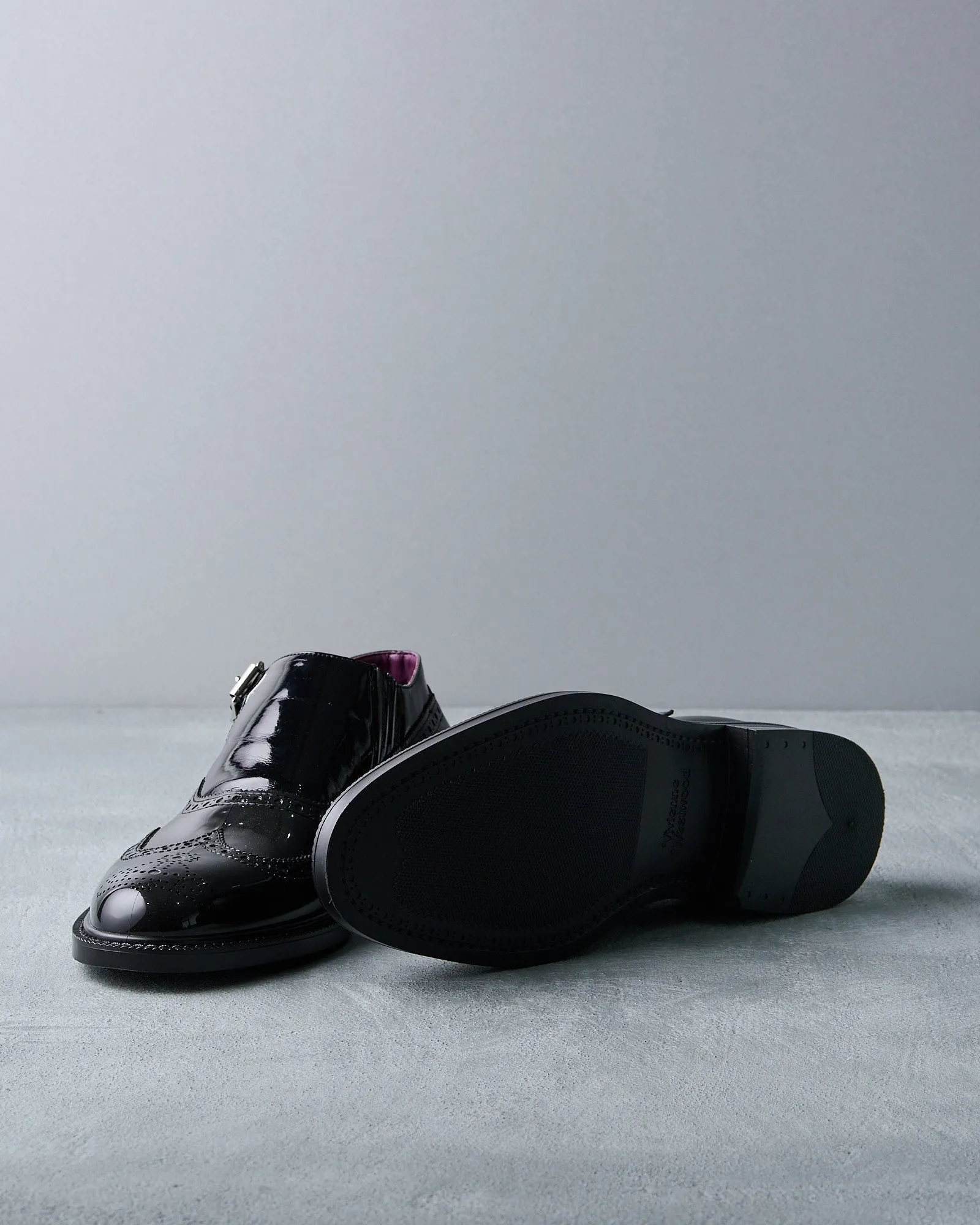 Vivienne Westwood Rubber moulded monkstrap brogue