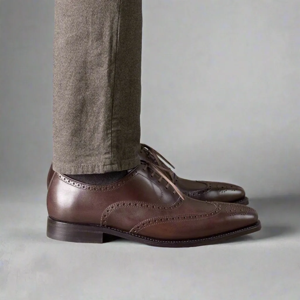WINGTIPS DARK BROWN (CLASSIC-M1)