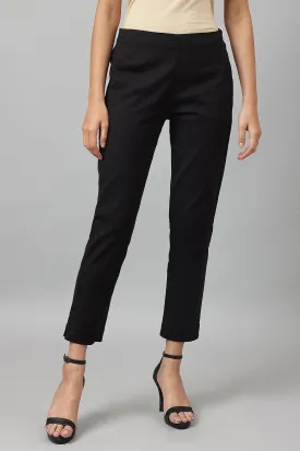 Women'S Black Slim Pants