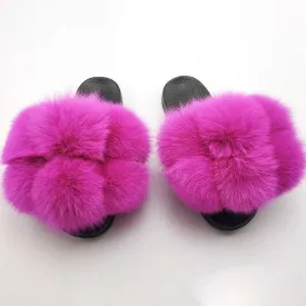 Women's Casual Faux Furry Slippers