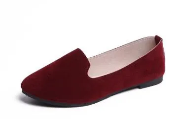 Women's Flats 2020 Women Shoes Candy Color Woman Loafers Spring Autumn Flat Shoes Women Zapatos Mujer Summer Shoes Size 35-43