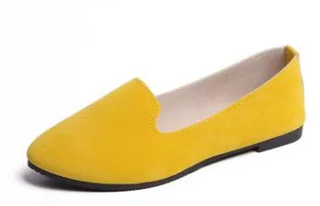 Women's Flats 2020 Women Shoes Candy Color Woman Loafers Spring Autumn Flat Shoes Women Zapatos Mujer Summer Shoes Size 35-43