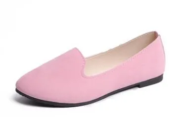 Women's Flats 2020 Women Shoes Candy Color Woman Loafers Spring Autumn Flat Shoes Women Zapatos Mujer Summer Shoes Size 35-43