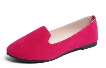 Women's Flats 2020 Women Shoes Candy Color Woman Loafers Spring Autumn Flat Shoes Women Zapatos Mujer Summer Shoes Size 35-43