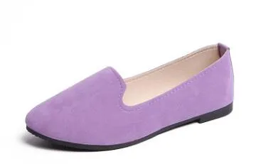 Women's Flats 2020 Women Shoes Candy Color Woman Loafers Spring Autumn Flat Shoes Women Zapatos Mujer Summer Shoes Size 35-43
