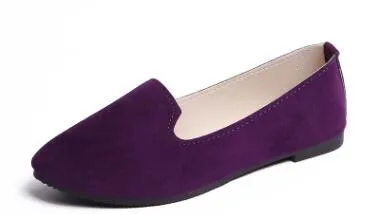 Women's Flats 2020 Women Shoes Candy Color Woman Loafers Spring Autumn Flat Shoes Women Zapatos Mujer Summer Shoes Size 35-43