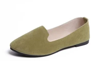 Women's Flats 2020 Women Shoes Candy Color Woman Loafers Spring Autumn Flat Shoes Women Zapatos Mujer Summer Shoes Size 35-43