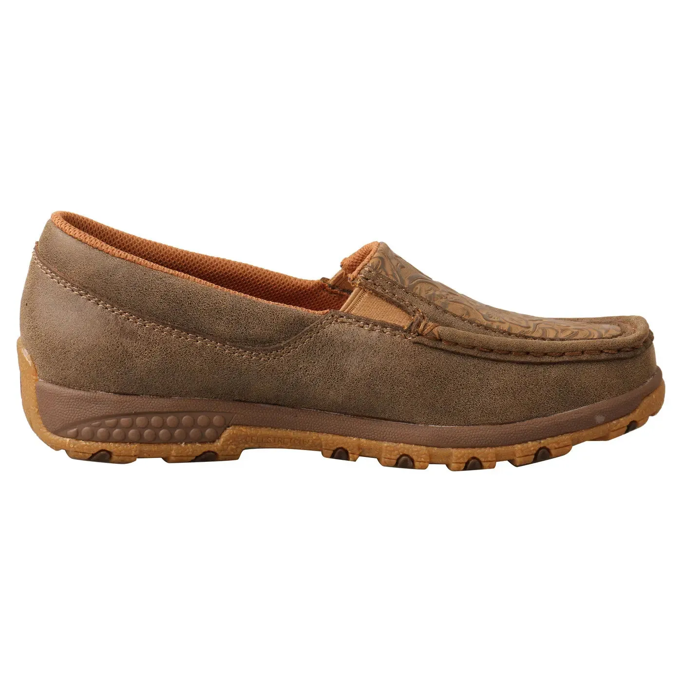 Women’s Twisted X Slip-On Driving Moc – Effortless Style & Superior Comfort